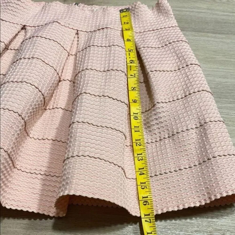 Petit Gateau Pink Cupcake Pleated‎ A-Line Mini Skirt Size XL - Picture 11 of 12